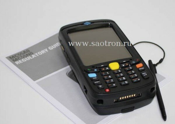 терминал zebra / motorola symbol mc55n0-p30swrqa9eu (wlan / bt, 2d image, ram 256mb/1gb flash, numeric, wm6.5, color, 3600 mah) MC55N0-P30SWRQA9EU