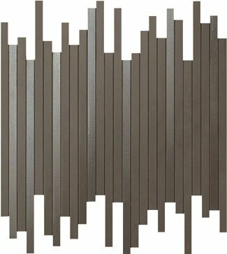 Декор Atlas Concorde 9DLB Dwell Brown Leather Mosaico L 30,5X26