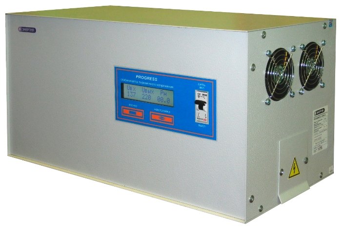 Стабилизатор напряжения однофазный PROGRESS 12000SL (9.6 кВт)