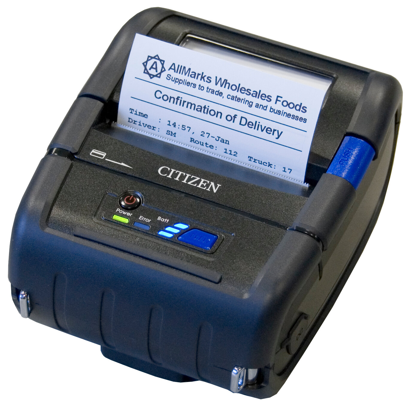 Мобильный принтер Citizen CMP-30II, Bluetooth, USB, Serial (CMP30IIBUXCX)