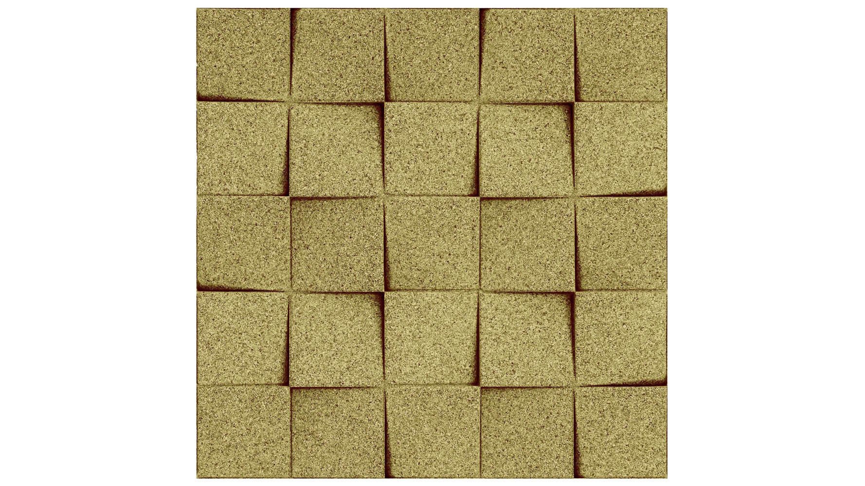 Muratto 3D панели Organic Blocks Chock Olive MUOBCHO05