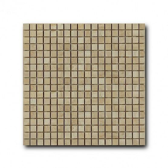 Мозаика Art And Natura Marble Mosaic Travertino Classico 30.5x30.5