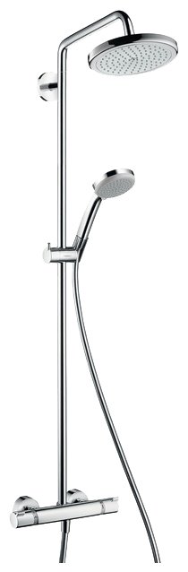 Душевая стойка hansgrohe Croma 220 Showerpipe 27185000 хром