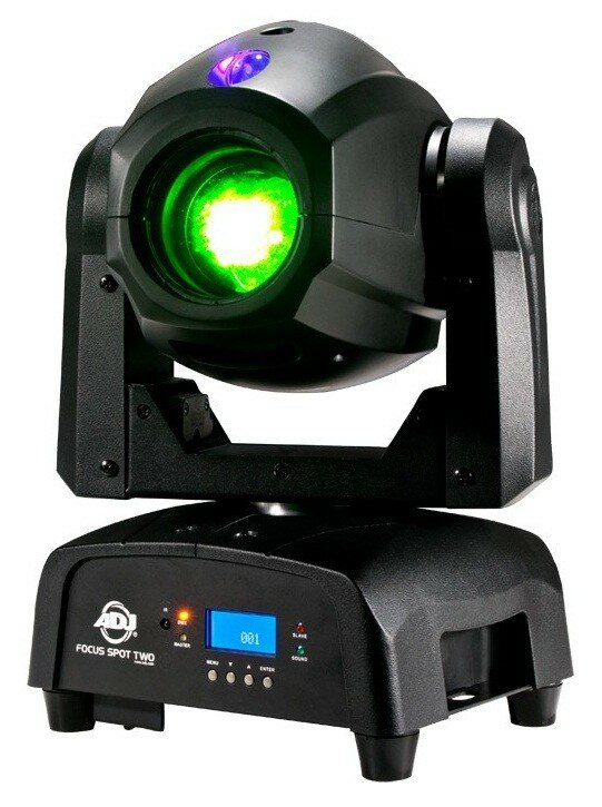 American DJ Focus Spot TWO светодиодный прожектор полного движения. 1 светодиод x 75W холодный белый