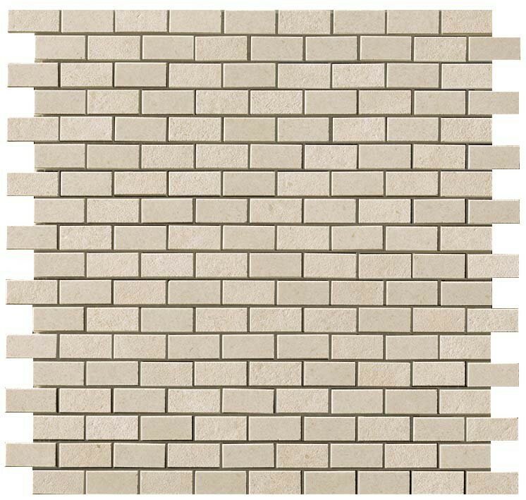 Керамогранит Atlas Concorde KONE Kone Beige Mosaico Brick (AUOK) 30,4x30,4 Керамогранит (30.4x30.4 см.)