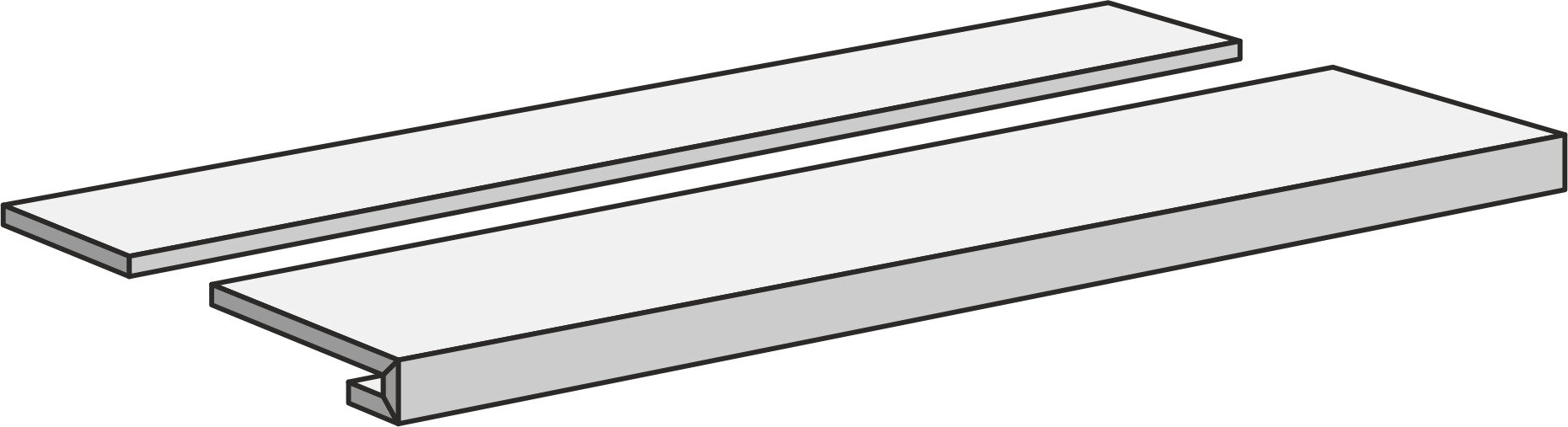 Ступени из керамогранита Cerdisa EC1 Wood 46043_Dop/Vel.RegentRett. ( шт)