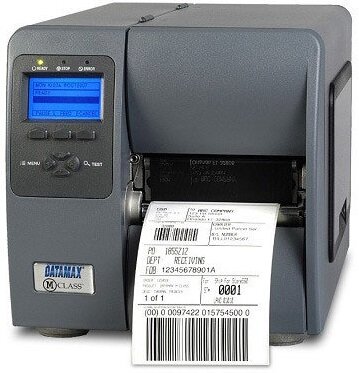 Datamax Принтер M-4206 - 4inch-203 DPI, 6 IPS, Printer with Graphic Display, DT, 220v: EU and GB Plug, Standard Cutter (10mil), Fixed Media Hanger KD2-00-06040000