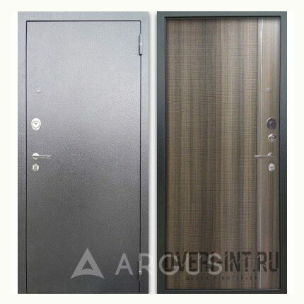 Входная дверь Аргус люкс 3К гауда керамика/серебро антик