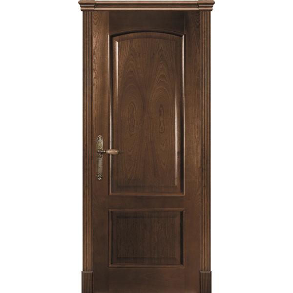 Межкомнатная дверь La Porte серия Classic модель 300.2 красное дерево глухая