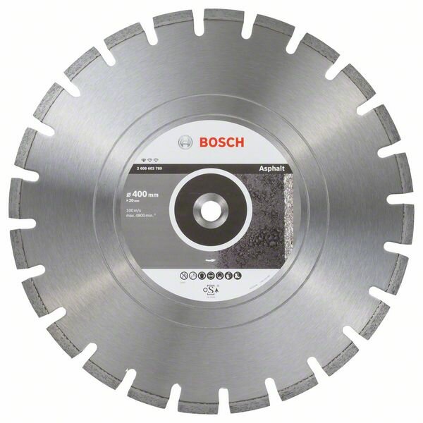 Алмазный диск Bosch Standard for Asphalt 400-20 (2608603789)