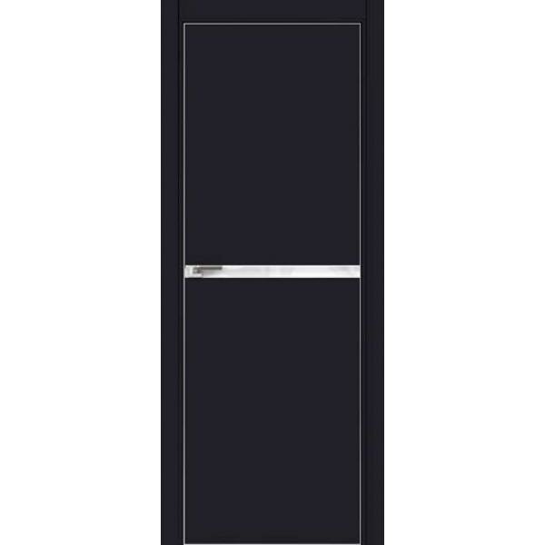 ProfilDoors 11E Черный матовый кромка матовая молдинг AL, размер полотна 400х2000мм