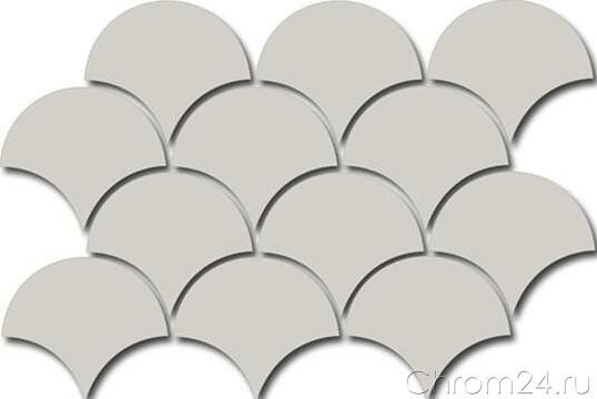 Equipe Scale Fan Mosaic Light Grey керамическая плитка (43 x 30 см) (21982)