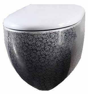 Чаша унитаза подвесная GLOBO Charme SBS02.12 (с сиденьем) с горизонтальным выпуском