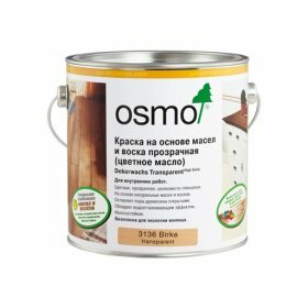 OSMO Dekorwachs Transparente Tone | Цветные масла прозрачные для стен (2,5 л)