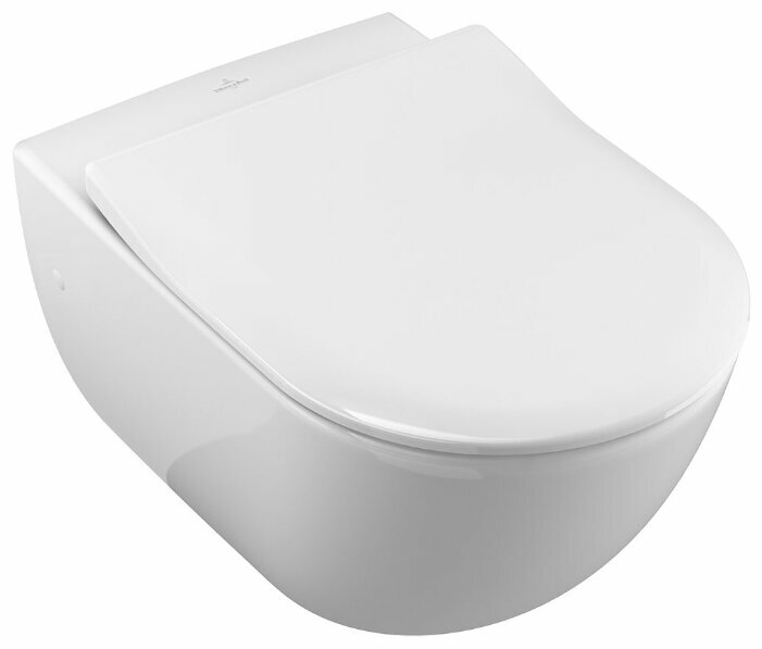 Чаша унитаза подвесная Villeroy  Boch Subway 660010R2 с горизонтальным выпуском