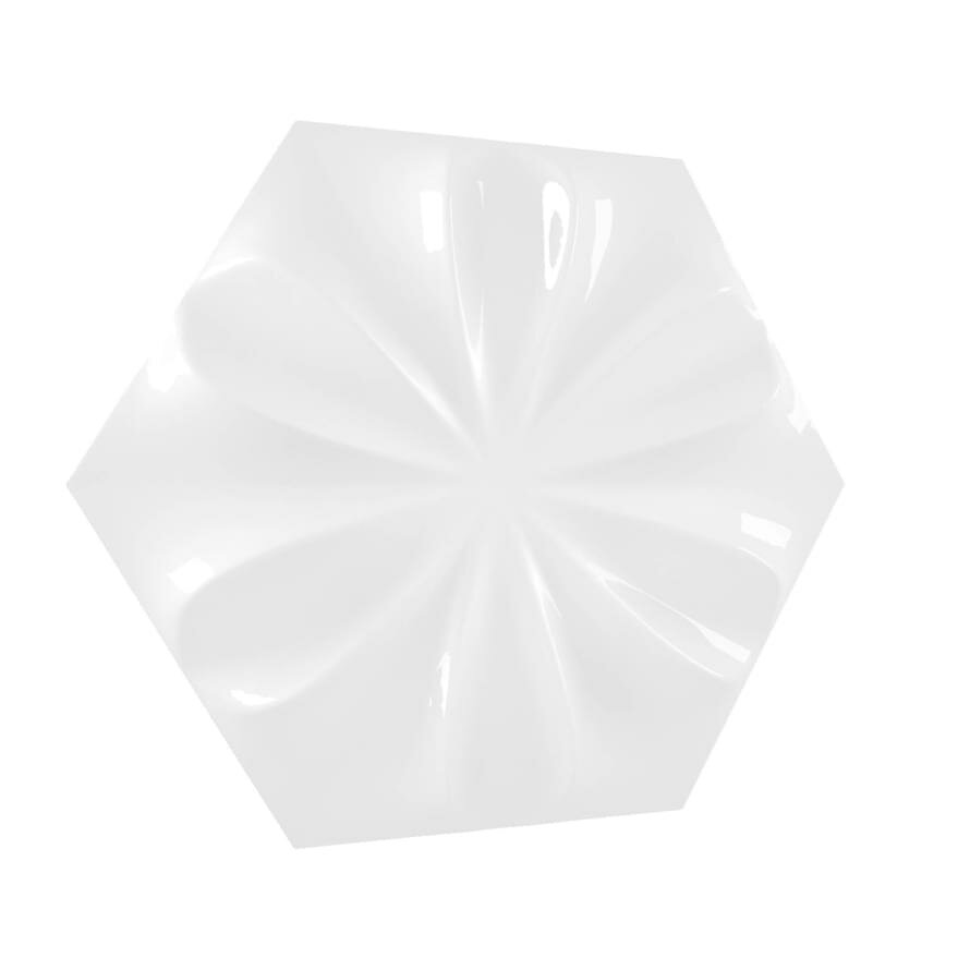 Керамическая плитка Wow Collection Fiore Ice White Gloss 21.5x25