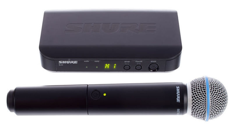 Готовый комплект радиосистемы Shure BLX24E/B58 K3E 606-638 MHz