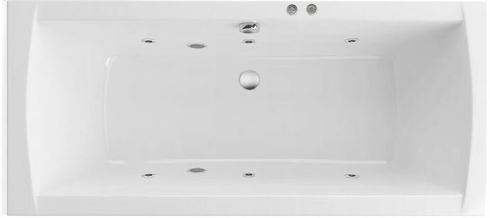 Акриловая ванна Excellent Aquaria Lux WAEX.AQU14.SOFT 180x80