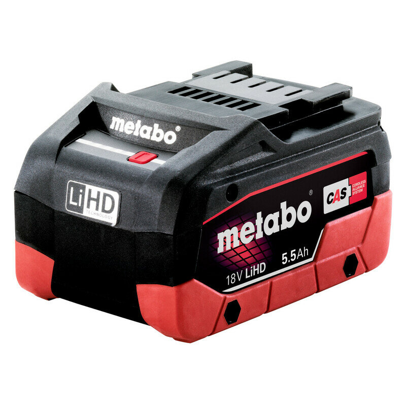 Аккумулятор METABO 625368000 LiHD, 18В, 5.5 Ач