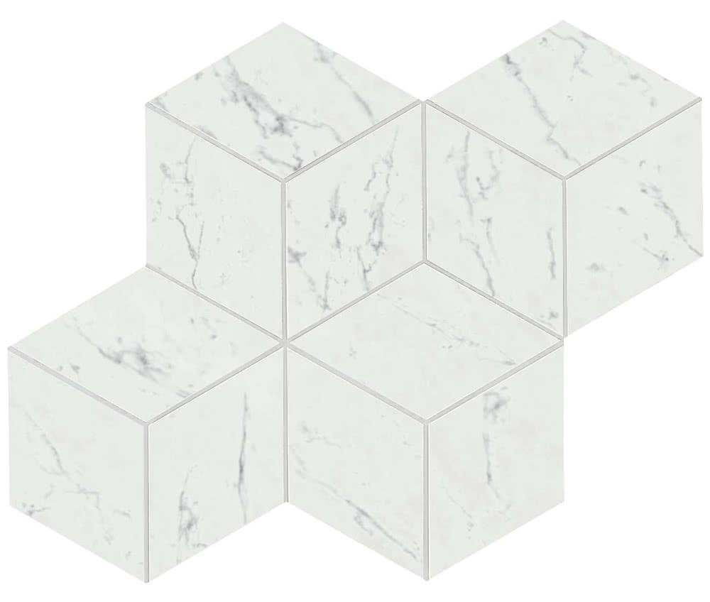 Мозаика Atlas Concorde Marvel Stone Carrara Pure Mosaico Esag. Lapp. 30x35