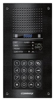 Дверное переговорное устройство COMMAX DRC-900LC черный