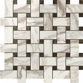 Мозаика Atlas Concorde S.M. Calacatta Gold Twist Mosaic 30.5х30.5 600110000069, м²