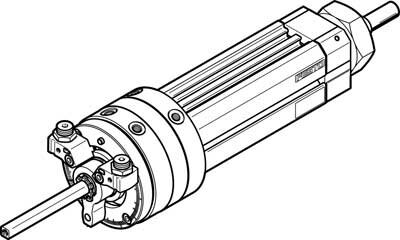 Поворотно-линейный модуль Festo DSL-25-25-270-P-A-S2-B