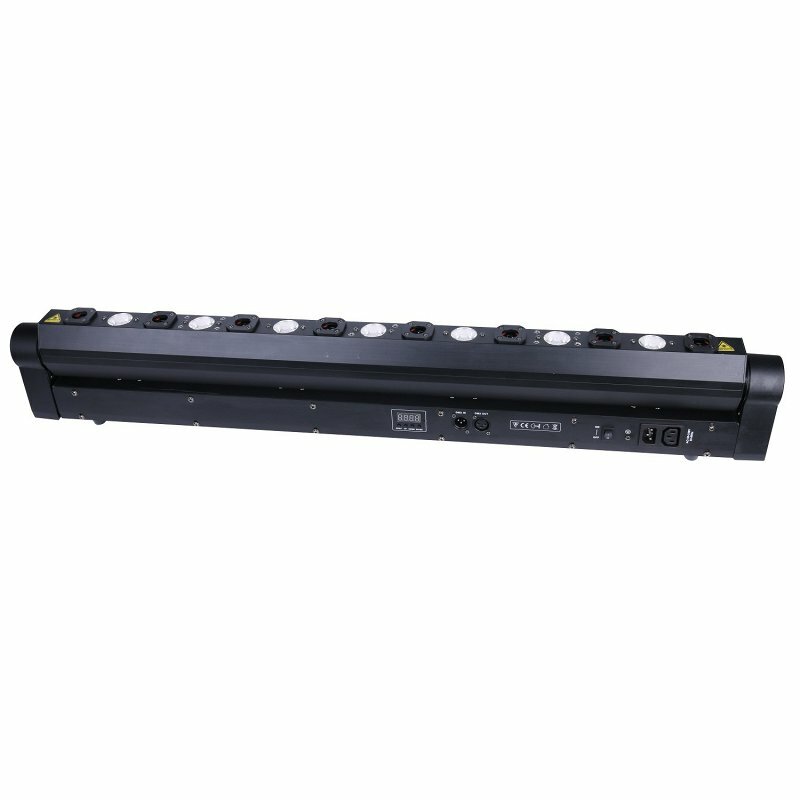 INVOLIGHT LEDBAR508R - моторизованная LED панель, 7 x 3 вт амбер, лазер красный 8 х 500мВт