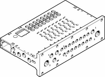 Коллектор Festo VABM-L1-10HWS2-G18-8-GR