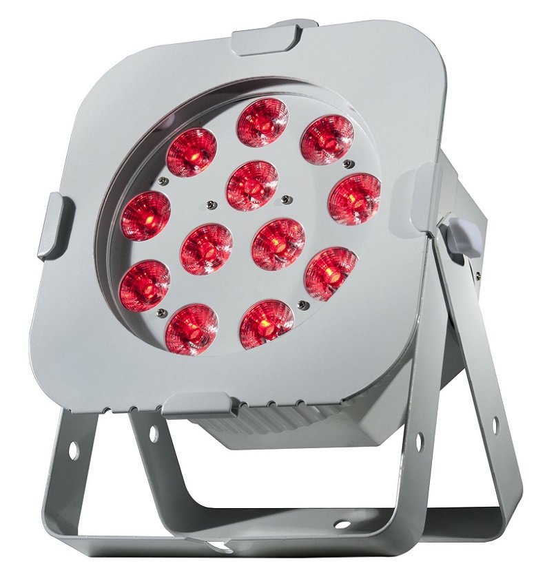 American DJ 12P HEX Pearl сверхъяркий плоский прожектор омывающего света с 12 светодиодами. Белый корпус