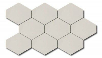 Мозаика 24258 Scale Benzene Mosaic Light Grey 25.5x44 Equipe