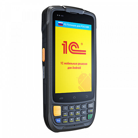 Терминал сбора данных Urovo i6200s (Android 5.1, 1D Laser Mindeo, 2Gb Ram, 16 Gb ROM, WiFi, Bluetooth, GPS, 4G, 4,0quot;, Камера 5.0 Мп, NFC, 23 клавиши) (MC6200S-SL1S5E000H)