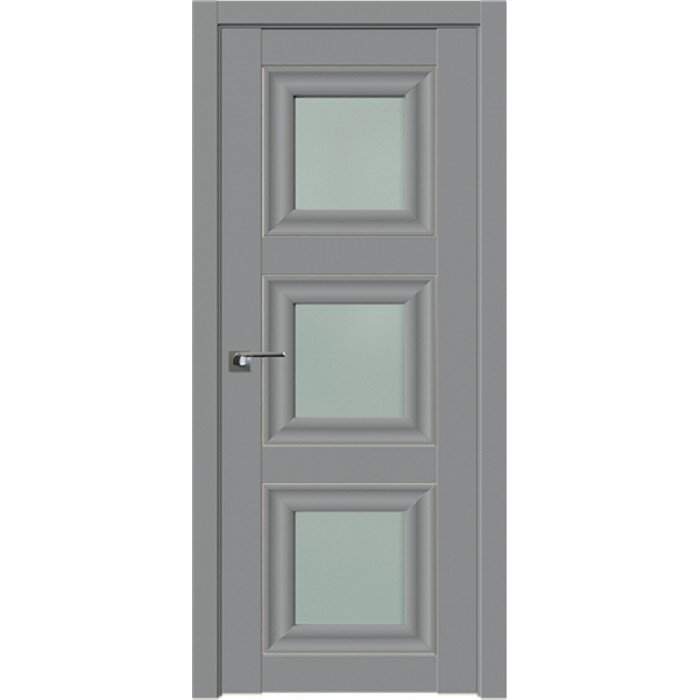 Дверь Межкомнатная деревянная, Профиль дорс 97U Манхэттен - со стеклом