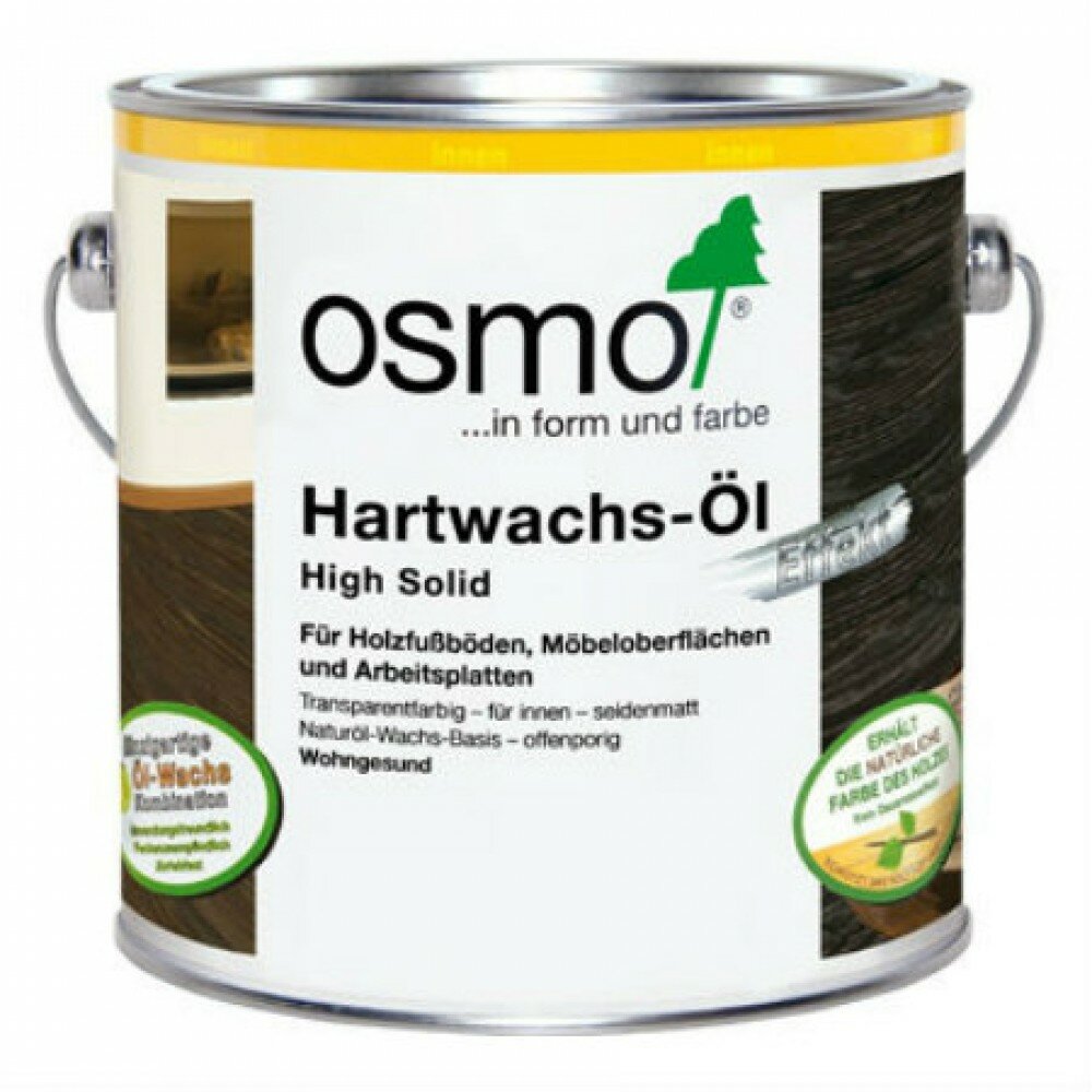 Цветное масло с твердым воском Osmo Hartwachs-Ol Effekt 3092 Золото 2,5 л