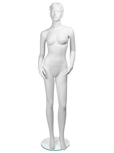 Манекен женский белый скульптурный Kristy Pose 01