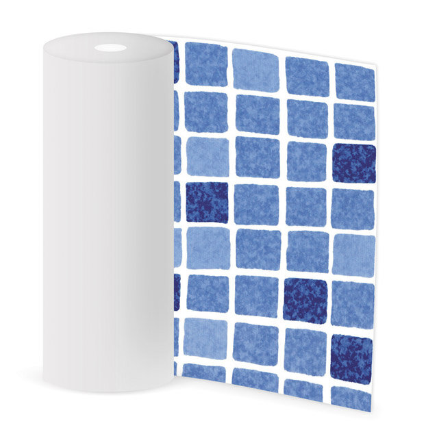 Пленка Elbe blue line SBGD 160 Supra цвет голубая мозаика (рулон 1,65х 25 м), за рулон (арт. 2020 г.- 2001177) ELBTAL PLASTICS