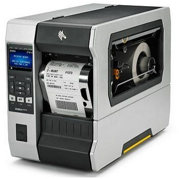 Принтер этикеток термотрасферный Zebra ZT610, 300 dpi, 114 мм, 356 мм/с, Serial, USB, Ethernet, BT, USB Host, намотчик (ZT61043-T2E0100Z)