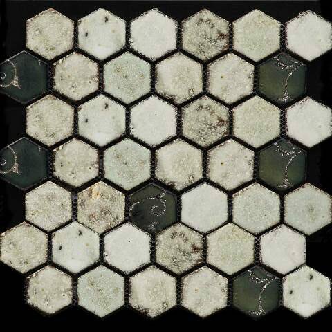 Мозаика Gaudi HEXA-2(2) глазурованная 28,3x24,5 см размер чипа 44x49 материал Керамика толщина 10 мм