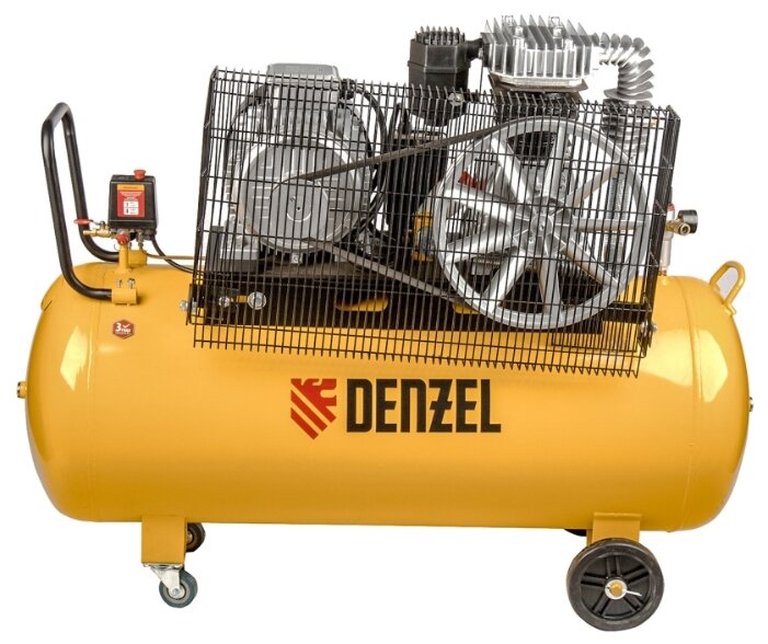 Компрессор масляный Denzel DR 5500/200, 200 л, 5.5 кВт