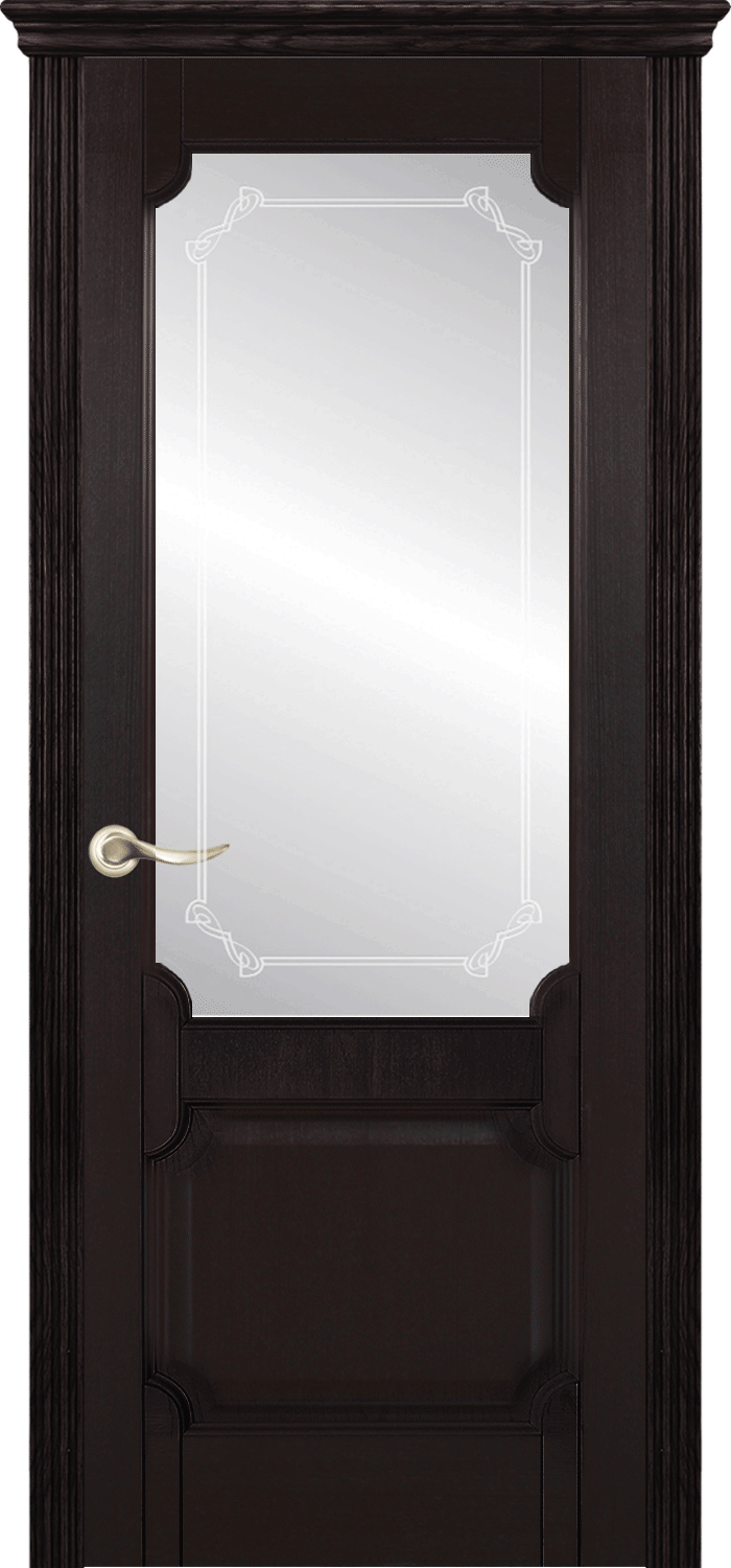 Межкомнатная дверь La Porte New Classic 200-3 Ясень браун матирование Кифа