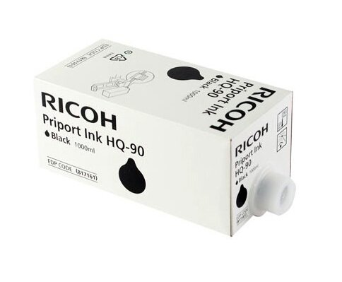 817161 Чернила Краска Ricoh Priport черные для HQ7000/9000 (1000мл) (817161)