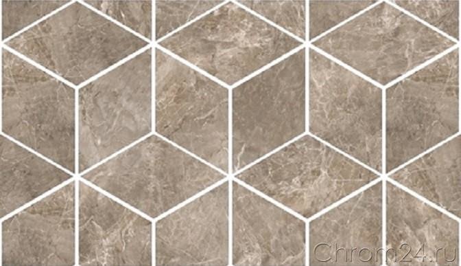 Versace Marble Mosaico T3 3D Grigio керамогранит (29,1 x 17 см) (240836)