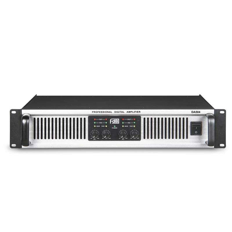 FDB Audio DA504 Усилитель мощности D-класса, 4 канала (4?500W/8 Ом, 4?750W/4 Ом)