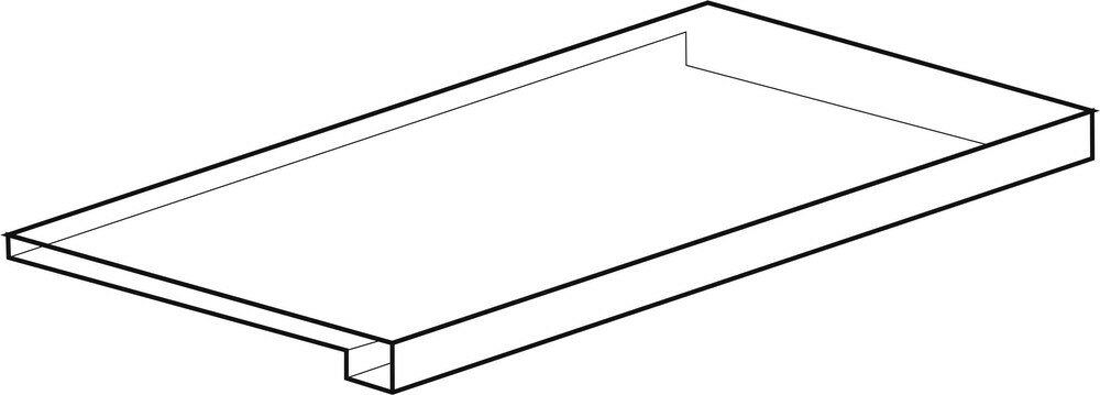 Ступень угловая из керамогранита Mutina Tierras PUTI118_TierrasAngolarecornerDestroBrick ( шт)