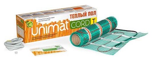 Нагревательный мат Unimat Cord T 130Вт/м2 8м2 1040Вт