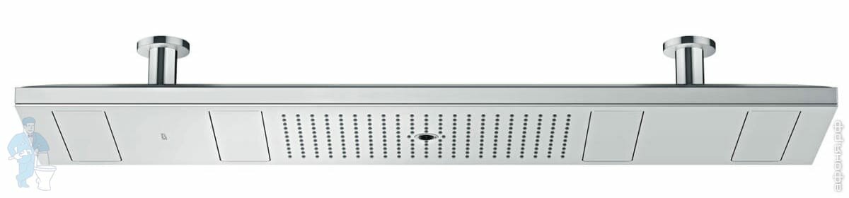 Верхний душ Axor Shower Heaven 10629000 (1200х300) 3 режима, подсветка 3700 К, хром