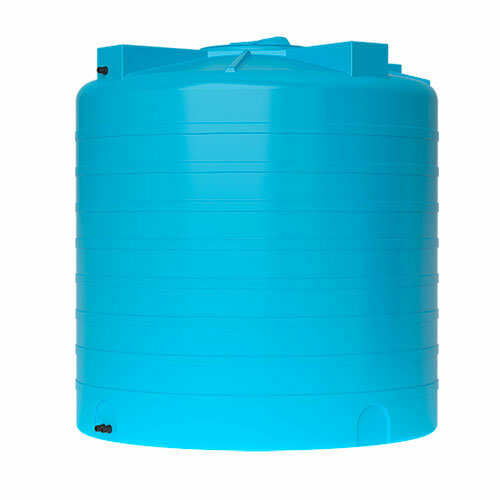 Бак пластиковый д/воды ATV 2000 (синий) с поплавком