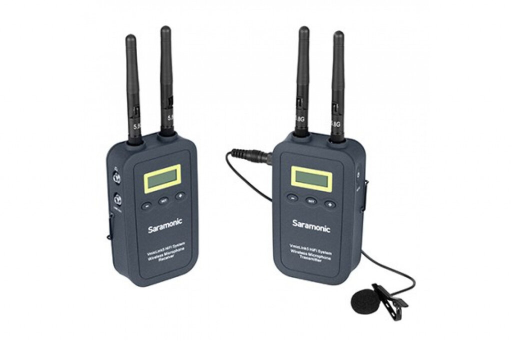 Радиосистема Saramonic VmicLink5 HiFi TX5+RX5 цифровая с 1 передатчиком и 1 приемником высокой точности