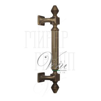 Дверная ручка-скоба Venezia Imperione 365/235 мм матовая бронза