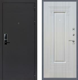 Дверь входная (стальная, металлическая) Сенатор Практик 3К Electro 5230 ФЛ-4 quot;Сандал белыйquot; с электронным замком